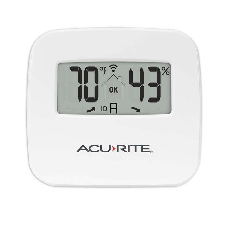 AcuRite 06044M Wireless Temperature and Humidity Monitor Sensor - Image 1